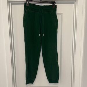 Lululemon Green Scuba Joggers